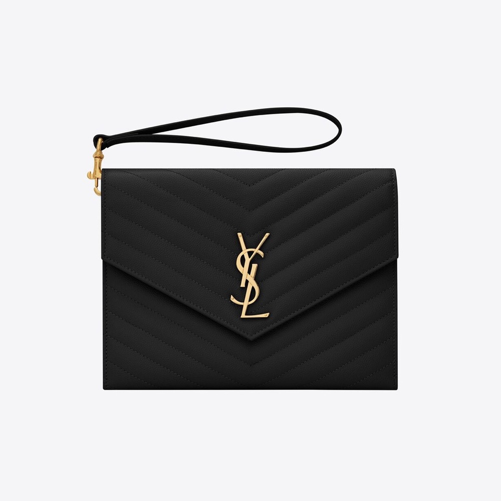 (SOLD) SAINT LAURENT Cassandre Matelassé Flap Pouch
